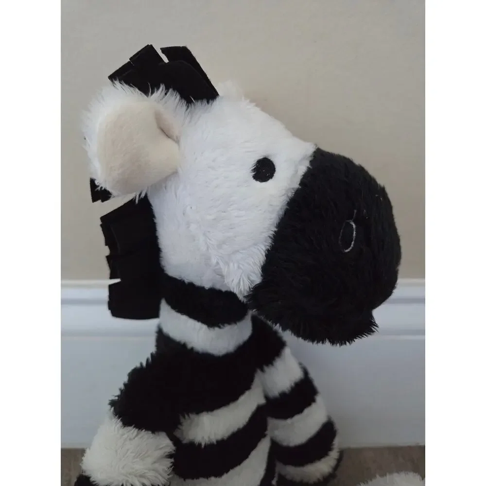 Lambs & Ivy Plush Zebra Stuffed Animal Soft Toy Nursery Decor Cute
